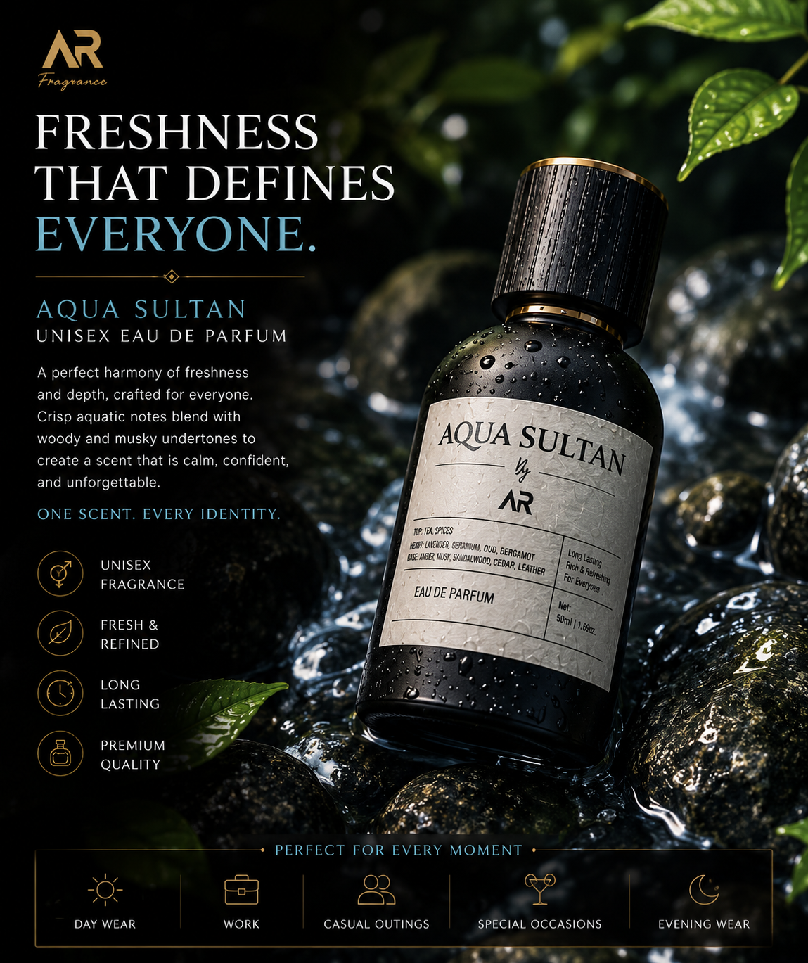 Pure Freshness. Timeless Elegance.