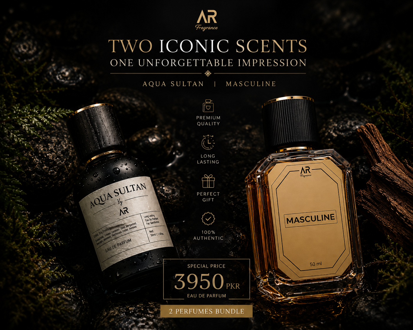 One Bundle. Two Iconic Scents. Endless Impact.